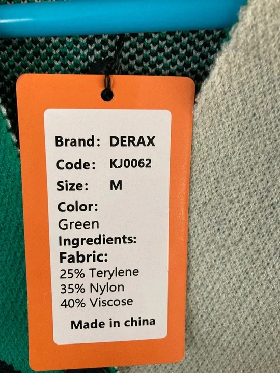 Derax Sweater Tiger Print NWT - Picture 4 of 8